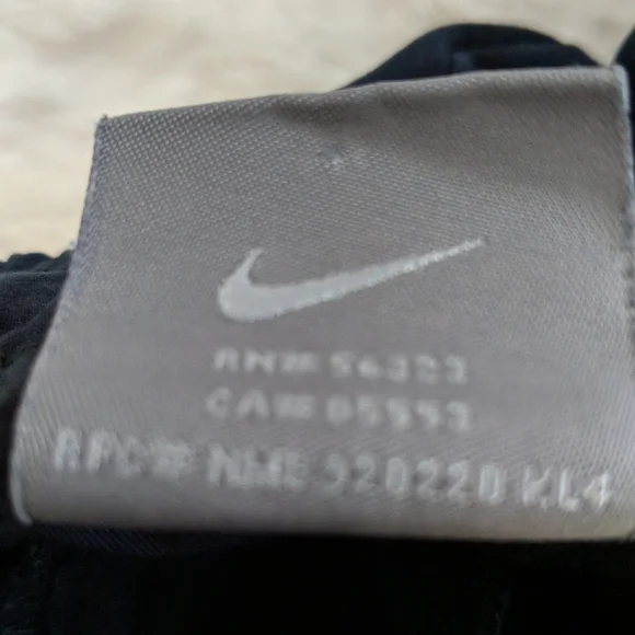 Nike Side Stripes Navy Blue Athletic pull-on Pants.  Size M(8-10) - Picture 12 of 12